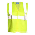 Yellow Traffic Safety Vest Made of Polyeater Knitting Fabric (DFV1026)